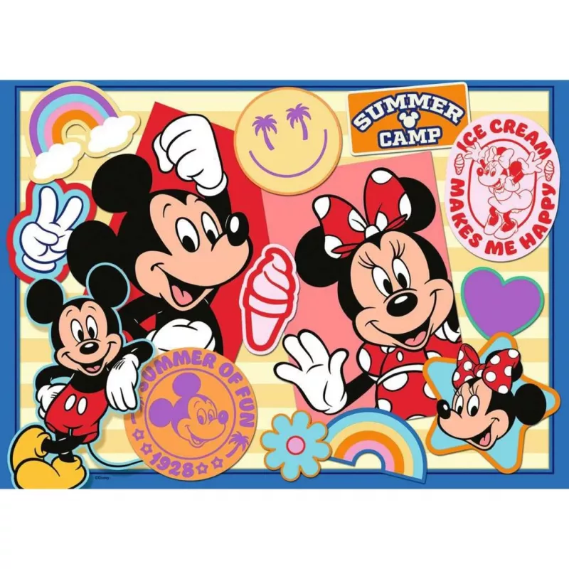 Puzzle Ravensburger Disney Mickey and Friends – 200 Teile, Kinderpuzzle