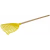 Laubrechen Lena Modell 05476 mit Holzstiel, leichter Gartenrechen für Laub
