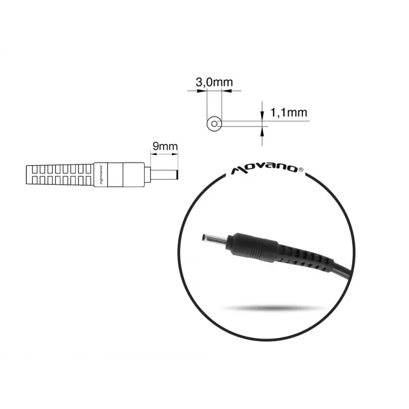 Netzteil MITSU 19V 2,37A Modell 5ZM009 für tragbare Geräte