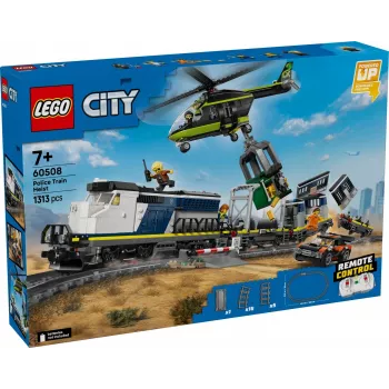 Bricks City 60508 Police Train Heist