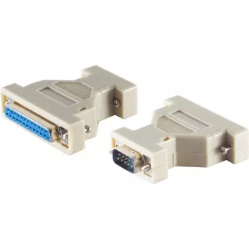 Sub-D-Adapter ShiverPeaks 9-polig auf 25-polig (Modell 78421) Kabeladapter für serielle Konnektivität