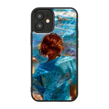 Schutzhülle iKins für Apple iPhone 12 mini mit Kinderstrand-Design