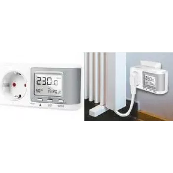 LogiLink Zubehör Energiekostenmessgerät mit CO2-Berechnung (EM0005)