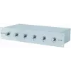 Lautstärkeregler Omnitronic ELA 6S Silber — passiver Audio-Pegelregler, 6-Stufen-Schalter