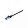 Patchkabel Goobay CAT 6A 0,25 m Schwarz