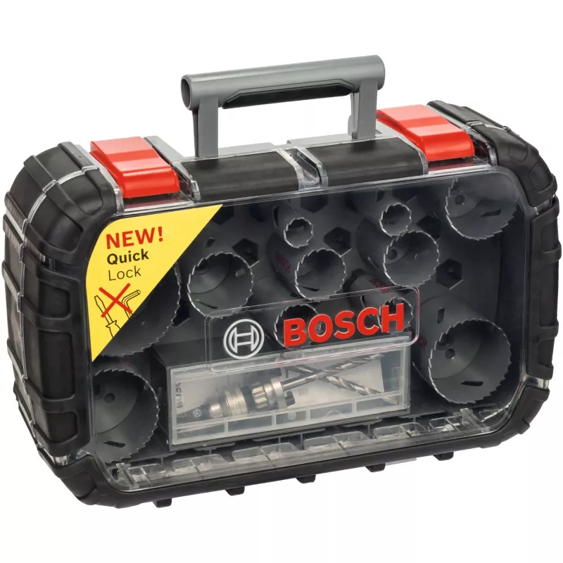 HSS-Bimetall-Universal-Lochsägensatz, 17-teilig, 20 60, 64, 76 mm (2608580887)