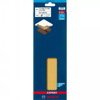 Schleifblatt Bosch EXPERT 2608901112 93x230 mm – Set mit 10 Stück