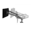 Ergotron LX Pro - Montagekit (Doppelarm) - modular - für 2 LCD-Displays - nebeneinander - Aluminium - Dunkelgrau - Bildschirmgröße: bis 68,6 cm (bis 27 Zoll) (45-686-293)