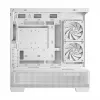 PC Midi Tower Gehäuse DeepCool CG380 3F WH — Weiß, 235×437×451 mm, unterstützt 2,5 Zoll/3,5 Zoll, Netzteil unten, 3x 120 mm Lüfter vorinstalliert