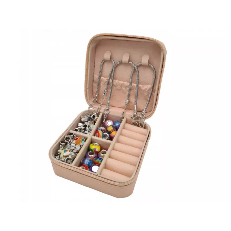 Perlen- und Armband-Bastelset Extralink 66-teiliges Charms-Set mit Aufbewahrungsbeutel