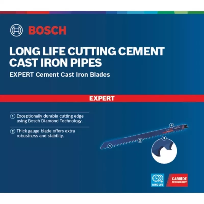 Bosch S 1750 RD Säbelsägeblatt Diamant 1 Stk.