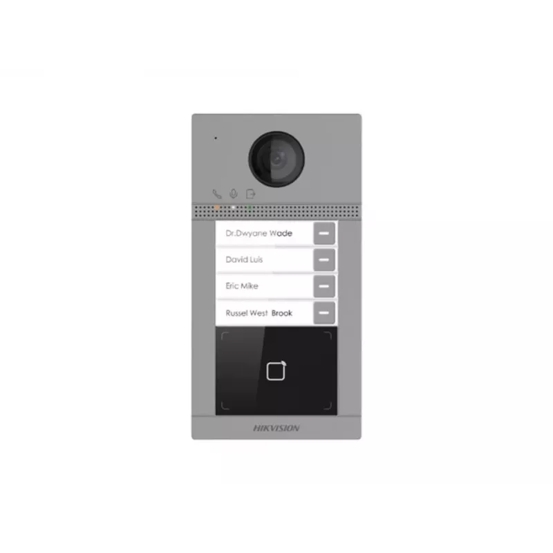 Video-Türsprechanlage Hikvision DS-KV8413-WME1(C) 2 MP Grau IP65