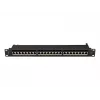 Patchpanel 1U Lanberg PPS7-1024-B