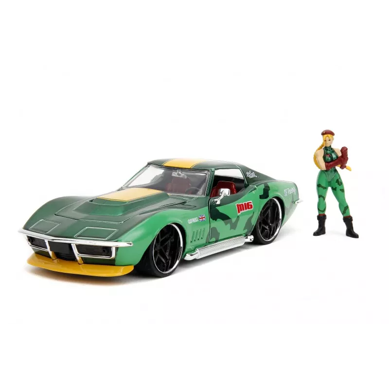 Car Jada Toys Street Fighter 1969 Chevrolet 1:24 Metall Grün