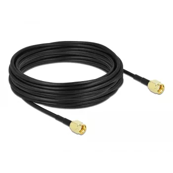 Antennenkabel DeLOCK RP-SMA-Stecker auf RP-SMA-Stecker LMR/CFD100 10 m