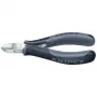 Knipex Elektronik-Seitenschneider L.115 mm Form 2 Facette ohne Spiegelpolitur.