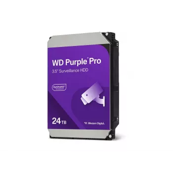 Interne Festplatte Western Digital Lila Pro WD241PURP 24 TB 7200 U/min 3,5 Zoll SATA 512 MB Cache