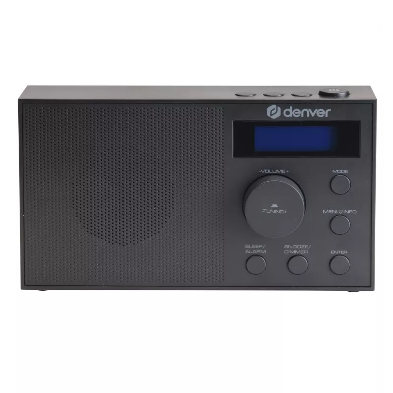 Radio DENVER DAB-51B — kompaktes DAB+/FM/AM-Digitalradio, schwarz