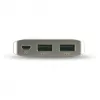 Tragbare Batterie RealPower PB-8000, 8000 mAh