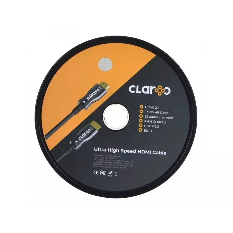 Claroc Kabel HDMI 2.1 AOC, M/M, 4K@120Hz, 8K@60Hz, 20 m, FEN-HDMI-21-20M