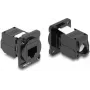 DeLOCK D-Typ-Modul RJ45 Cat.6 Buchse auf LSA Buchse Schwarz 87816