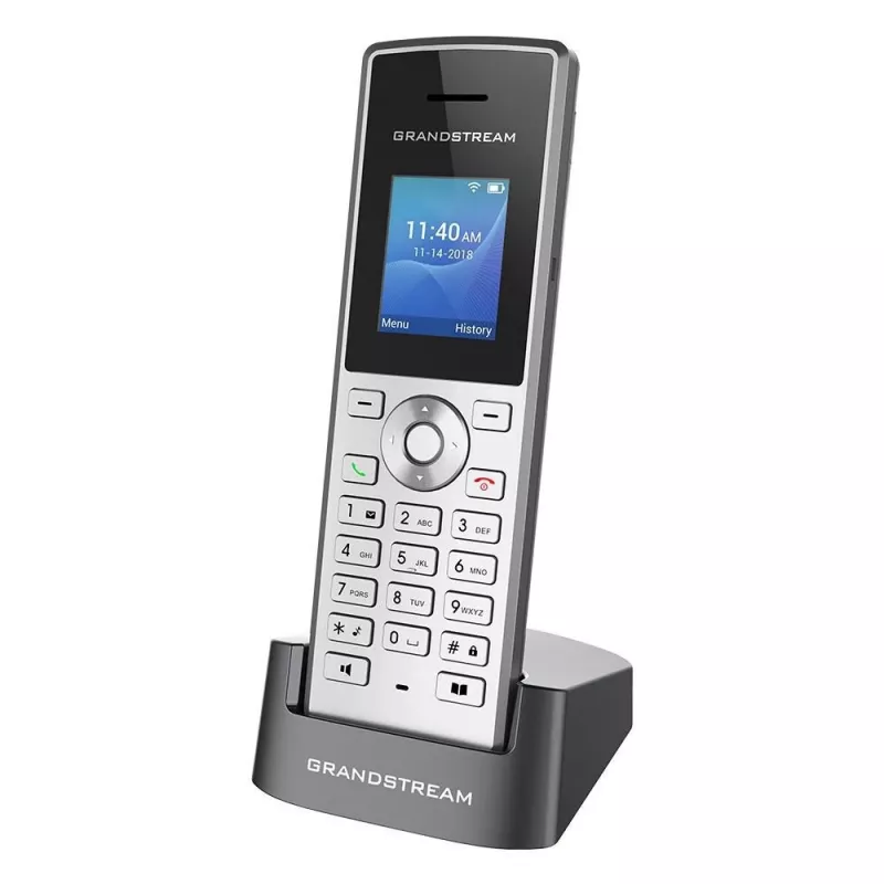 Grandstream Networks WP810 IP-Telefon Schwarz. Metallic 2 Leitungen TFT Wi-Fi