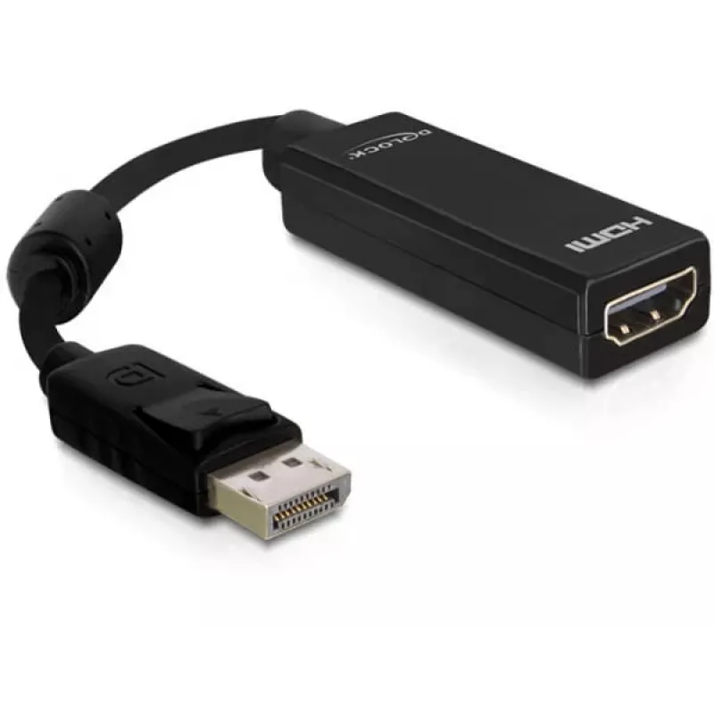 Videokabel-Adapter DELOCK 61849 0,125 m DisplayPort auf HDMI