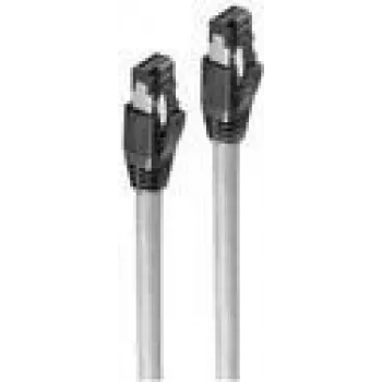 shiverpeaks ®-BASIC-S--Patchkabel Kat. 8.1 S/FTP PIMF halogenfrei Grau 1,0 m (BS08-401013)