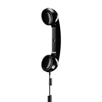 Telefon-Handapparat Native Union Pop Phone USB-C mit Anrufannahme- und -beendigungstaste, Schwarz