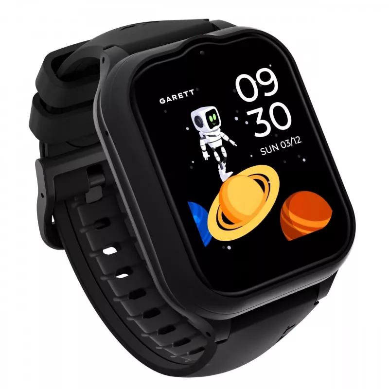 Kinder-Smartwatch Garett Kids eSim 4G Schwarz