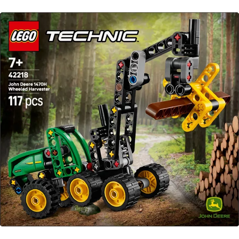 LEGO TECHNIC 42218 John Deere 1470H Radharvester