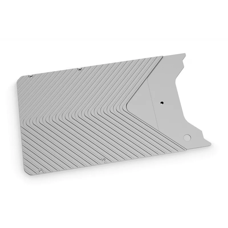 Backplate EK Water Blocks Aluminium Silber