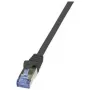 Netzwerkkabel LogiLink Cat6a S/FTP RJ-45 7,5 m Schwarz