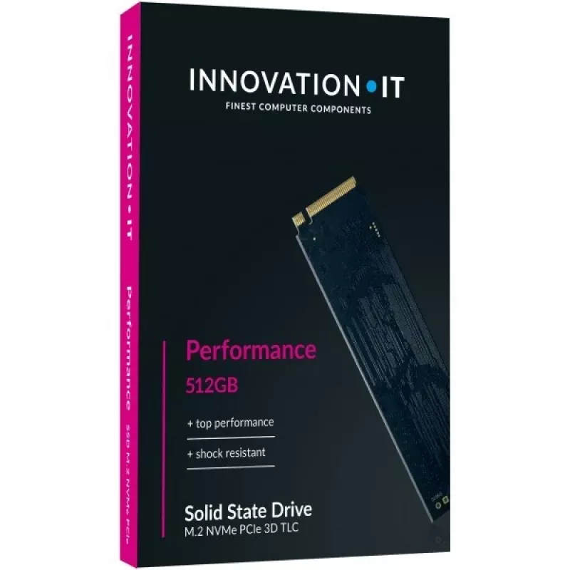 SSD-Laufwerk InnovationIT Performance 512 GB M.2 PCIe 3.0 x4 Bulk