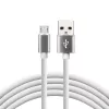 everActive Kabel USB 1m - Weiß, Silikon, Schnellladung, 2,4A - CBS-1MW