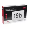 LED-Tischleuchte MACLEAN MCE292W mit Bewegungssensor, 950 lm, weiß