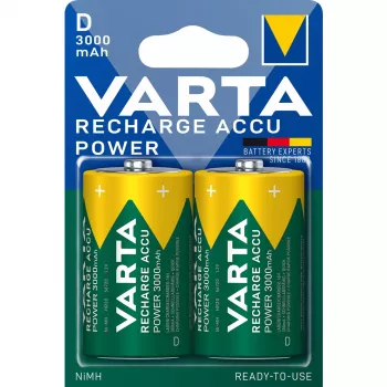 Varta Akku VARTA RPA Ni-MH D (Mono) 3000mAh 1,2V / 2er Blister (56720 101 402)