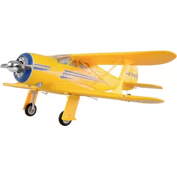 RC-Flugzeug Amewi AMXFlight Beech D17s 3D/6G RTF — gelb, flugfertiges Modell