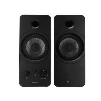 Desktop 2.0 TRACER Mark Lautsprecher 12 W, USB-Stromversorgung, Bluetooth, 2‑Wege, 2 Treiber, Schwarz