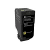 Lexmark - Hohe Ergiebigkeit - Gelb - Original - Tonerpatrone LCCP, LRP - für Lexmark CX725de, CX725dhe, CX725dthe (84C2HY0)