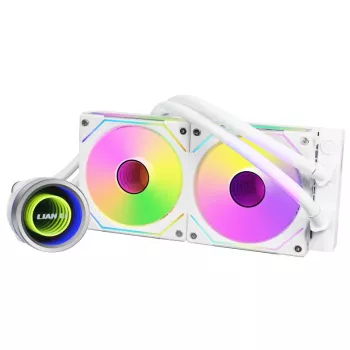 All-in-One-Flüssigkeitskühler Lian Li Galahad II Trinity 12 cm Weiß