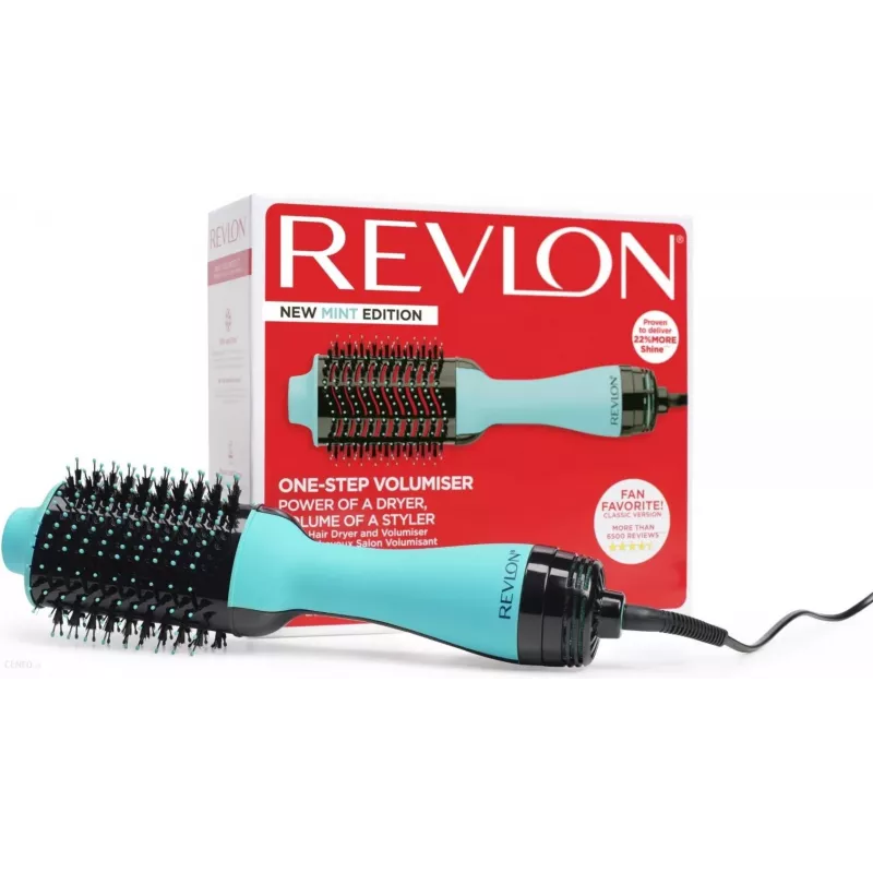 Revlon RVDR5222 One-Step Haar-Trockner und Volumizer Heißluftbürste, grün