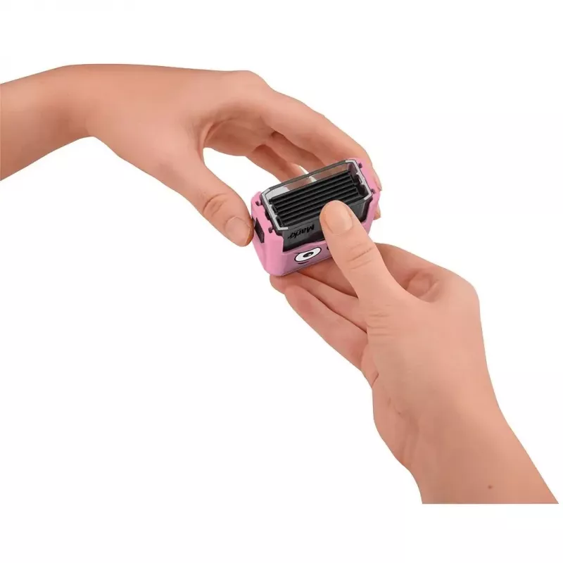 Colop Marky Rechteckiger Pinker Stempel für Papier und Textil