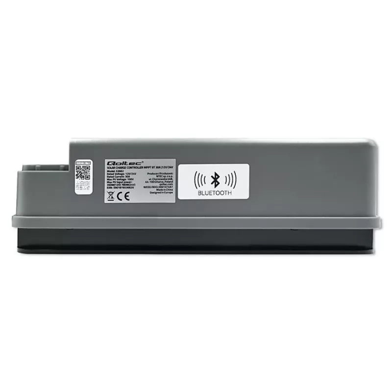 MPPT Solar-Laderegler QOLTEC 53662 mit Temperatursensor
