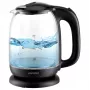 Mesko | Wasserkocher | MS 1302b | Elektrisch | 2200 W | 1,7 L | Glas | 360°-Drehsockel | Schwarz
