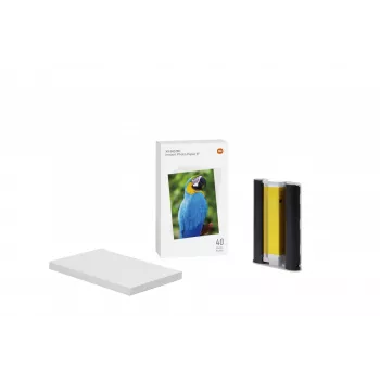 Fotopapier Xiaomi BHR6757GL, weiß, 40 Blatt