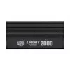 Netzteil Cooler Master X Mighty Platinum 2000W 230V, ATX 24-polig, 80 PLUS Platinum, schwarz, 12 cm Lüfter