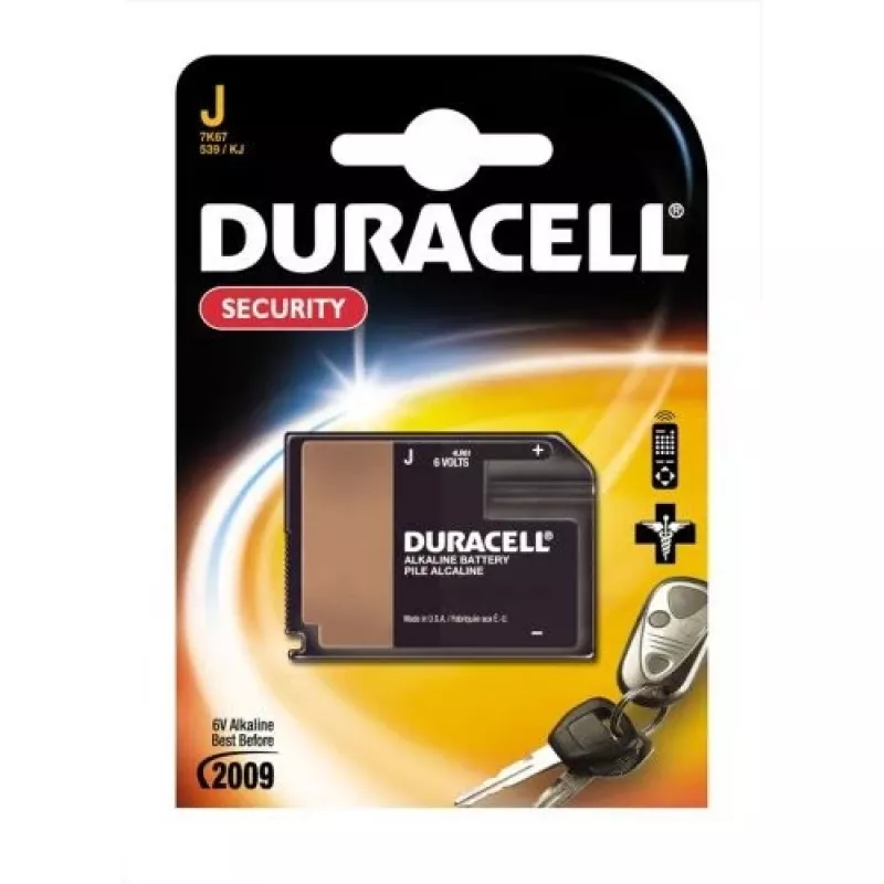 Duracell Security - Batterie J Alkaline 500 mAh