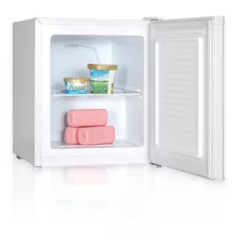 Gefrierschrank MPM 46-ZS-01B, 34 l Kapazität, weiß, freistehend, wechselbarer Türanschlag, 230 V, 41 dB