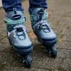 Inline-Skates HUDORA Leon 2.0, verstellbare Größe 37–40, blau/grau
